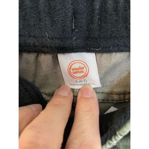 Toddler boys size small‎ 6–7 Wonder nation, drawstring camel pants - Picture 3 of 4